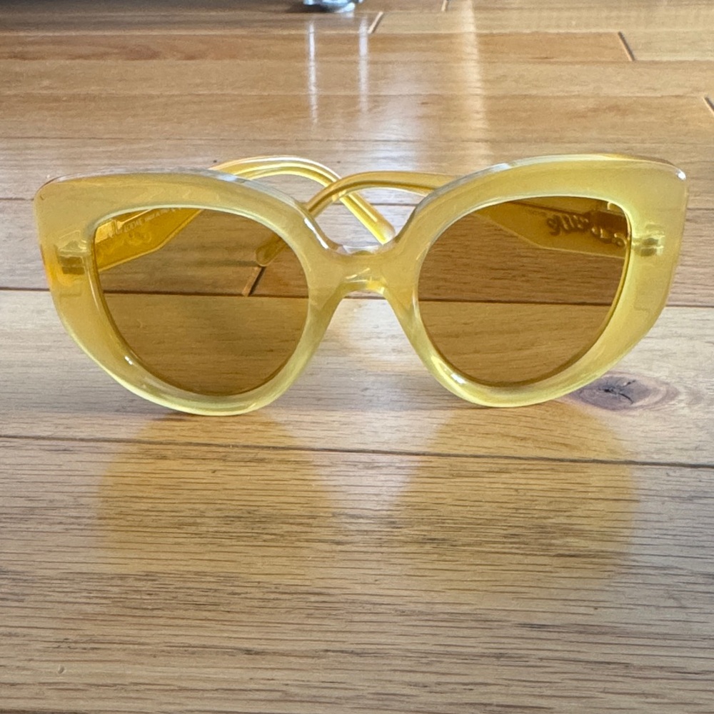 Authentic Loewe Yellow Sunglasses